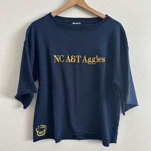 NEW Free People Movement X Summer Class Aggies Sweatshirt Top Small